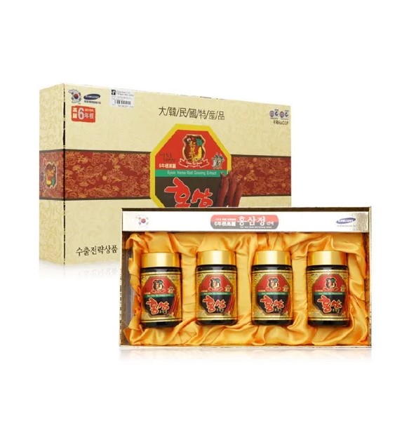 Cao hồng Sâm Kanghwa 4 lọ 250g Hàn Quốc